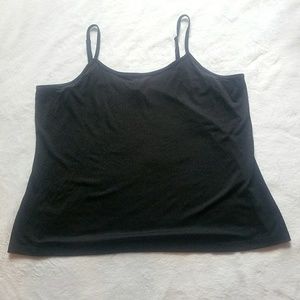 Fashion Bug Black Cami Tank, Like New
